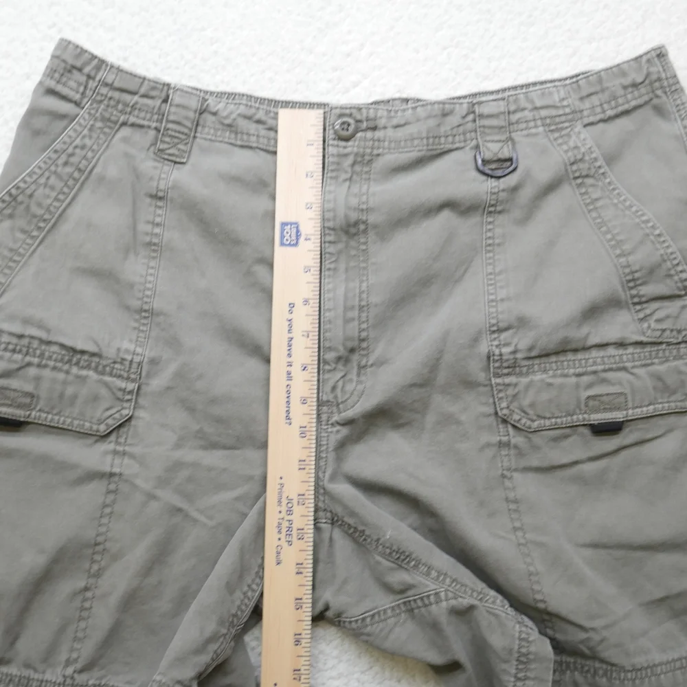 Wrangler Shorts Mens Size 40 Cargo Outdoor Utility Lightweight Gray Cotton